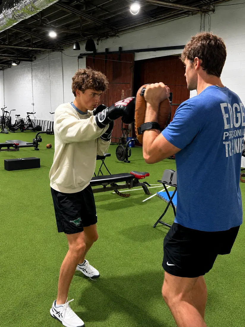 One-on-one personal training at EDGE